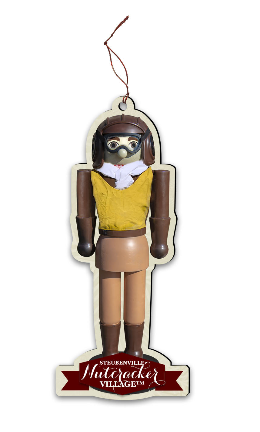 Lieutenant Milt Pilot Nutcracker Replica Ornament