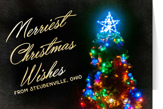 Merriest Christmas Wishes from Steubenville Christmas Cards (Box of 25)