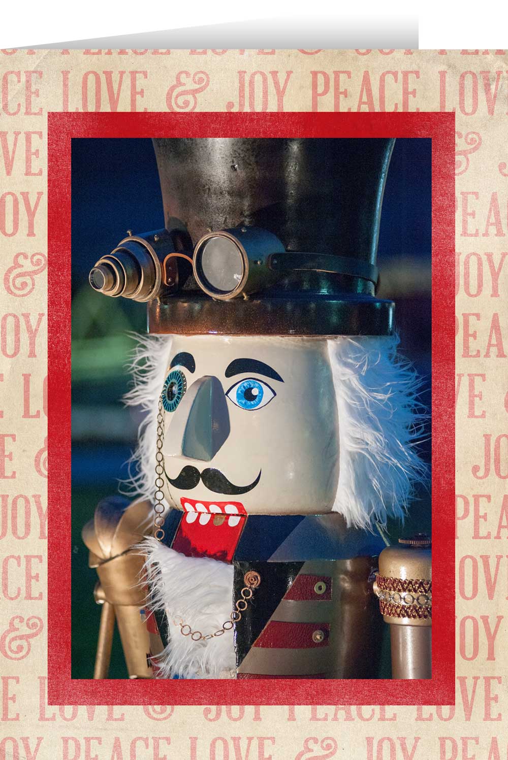 Steampunk Nutcracker Uncle Drosselmeyer Christmas Cards (Box of 25)