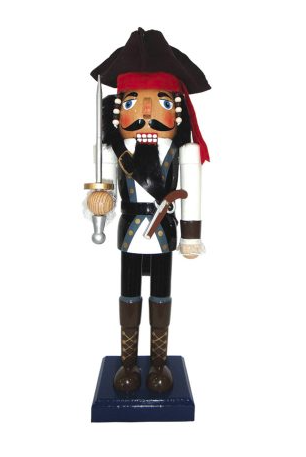 Johnny Pirate Nutcracker