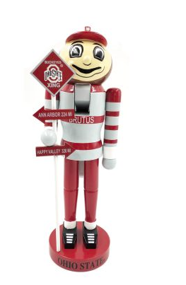 12″ Ohio State University Rivalry Nutcracker