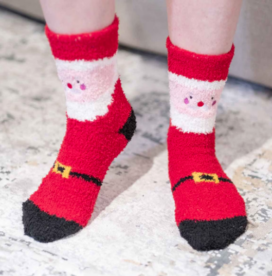 Mr. Claus Cozy Socks