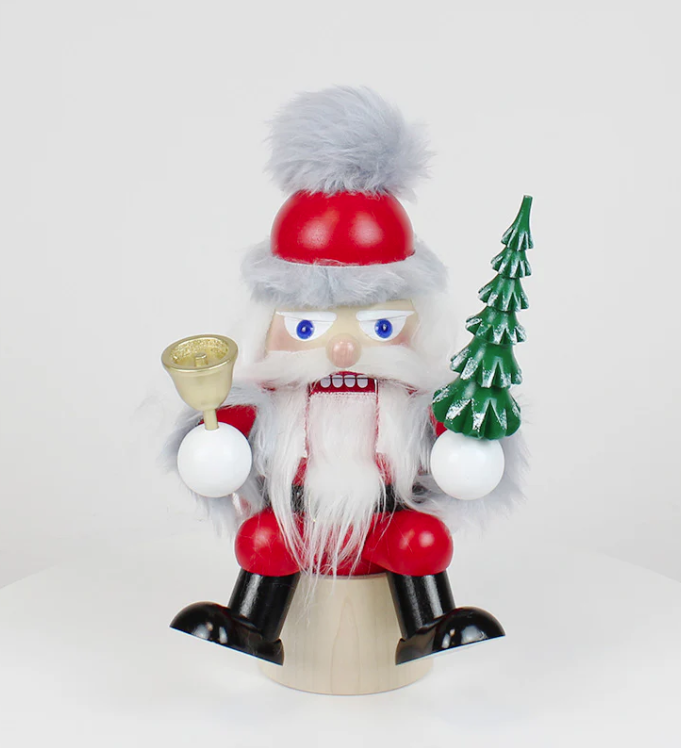 Santa with Tree - Shelf Sitter