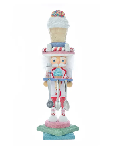 19" Hollywood Nutcrackers™ Ice Cream Nutcracker