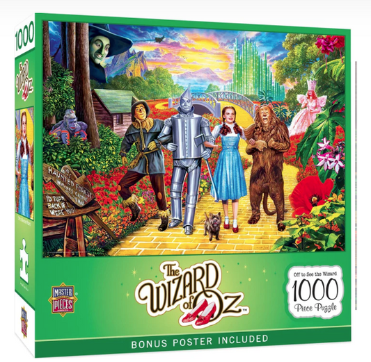 The Wizard of Oz - Off to See the Wizard 1000 Piece Jigsaw Puzzle
