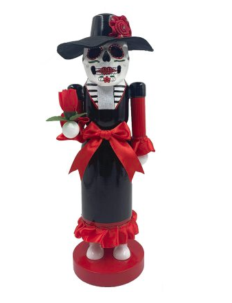 Lady Day of the Dead Nutcracker