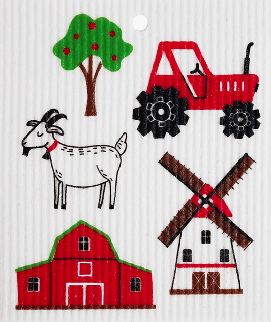 On the Farm Swedish Wash Towel