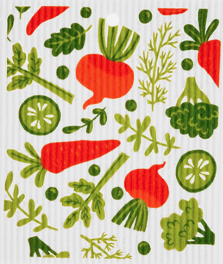 Vegetables Swedish Wash Towel