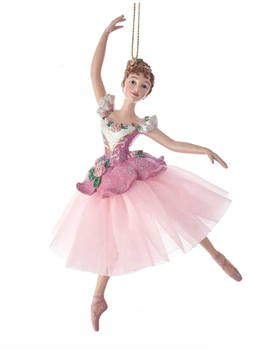 6.5" Waltz of Flowers Ballerina Ornament
