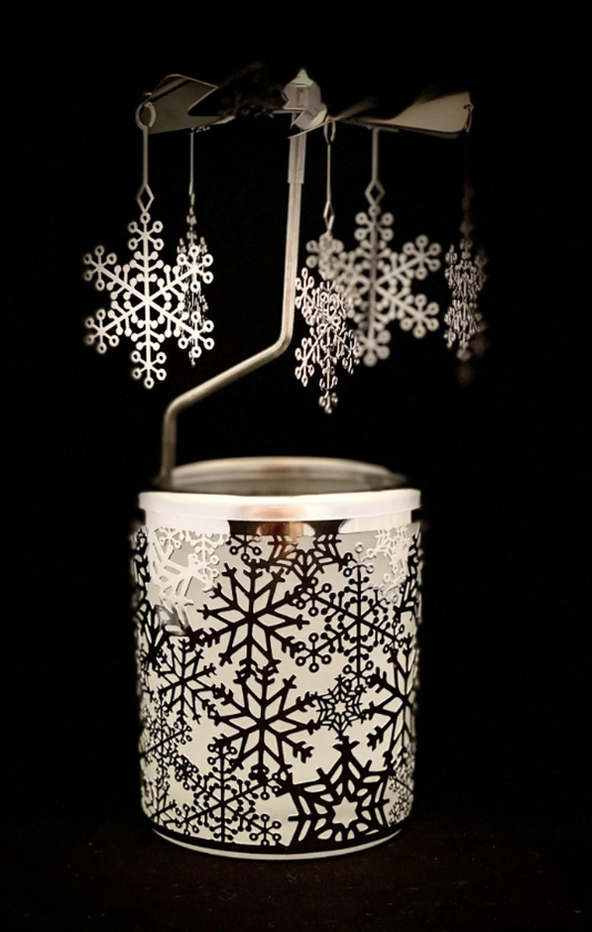 Spellbinding Snowflake Rotary Candleholder