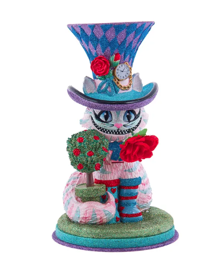 10" Hollywood Nutcrackers Cheshire Cat Nutcracker