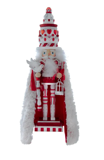 18.8" Hollywood Nutcrackers King Of Hearts Nutcracker - Thumbnail 3