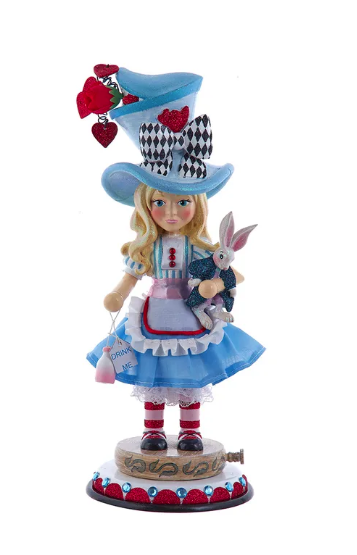 13" Hollywood Nutcrackers Alice Nutcracker