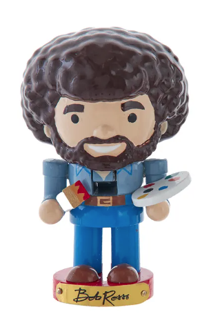 Bob Ross Chubby Nutcracker