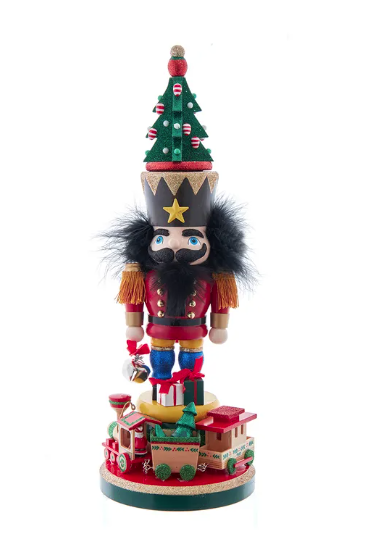 18.5" Hollywood Nutcrackers™ With Train Nutcracker