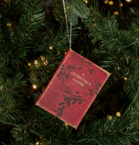 A Christmas Carol journal ornament