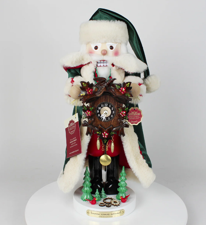 Santa comes around German Nutcracker - Part 4