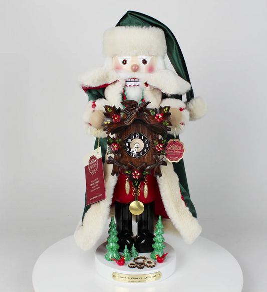 Santa comes around German Nutcracker - Part 4