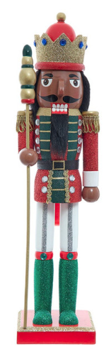15" Black Nutcracker King