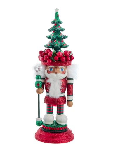 18" Hollywood Nutcrackers™ With Berry & Pine Tree Nutcracker