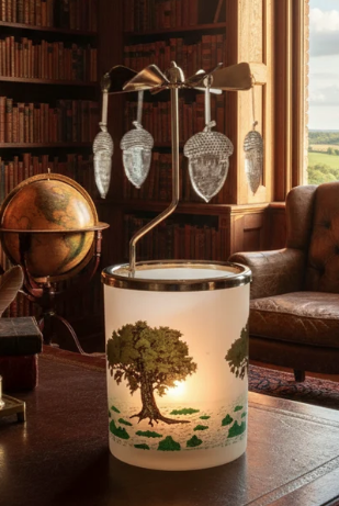 the mighty oak rotary candleholder