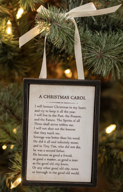 A Christmas Carol Ornament