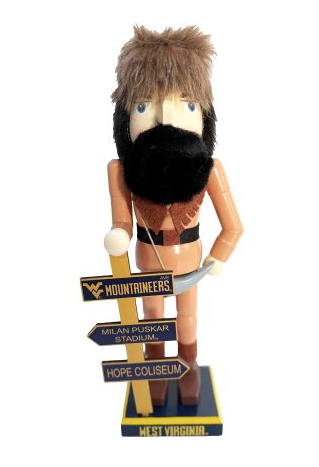 12″ West Virginia Mascot Nutcracker