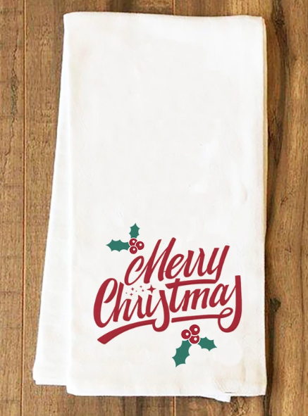 Assorted Christmas Tea Towels