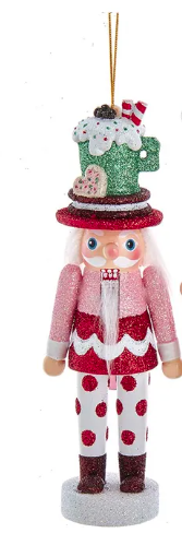 Cake, Cocoa and Gingerbread Nutcracker Ornaments