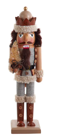 15" Woodland Nutcrackers, 2 Assorted