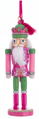 6" Preppy Nutcracker Ornaments, 3 Assorted