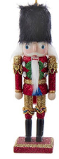 6" Nutcrackers With Glitter Ornaments, 6 Assorted