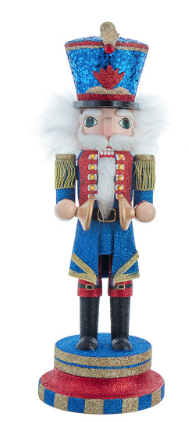 15" Soldier With Cymbals or Drums Nutcrackers, 2 Assorted
