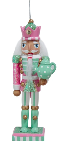 6" High Tea Nutcracker Ornaments, 2 Assorted