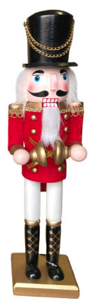 14″ Red Marching Band Nutcrackers, 3 Assorted