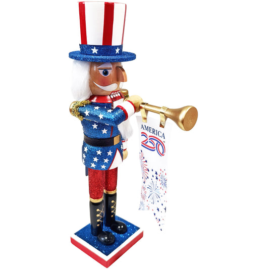 14″ America 250th Celebration Nutcracker
