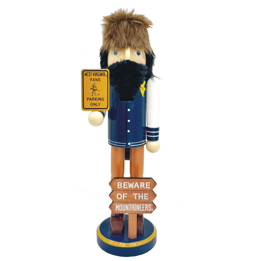 12” West Virginia Beware of the Mountaineers Nutcracker