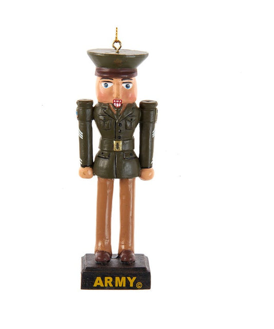 Army Nutcracker Ornament