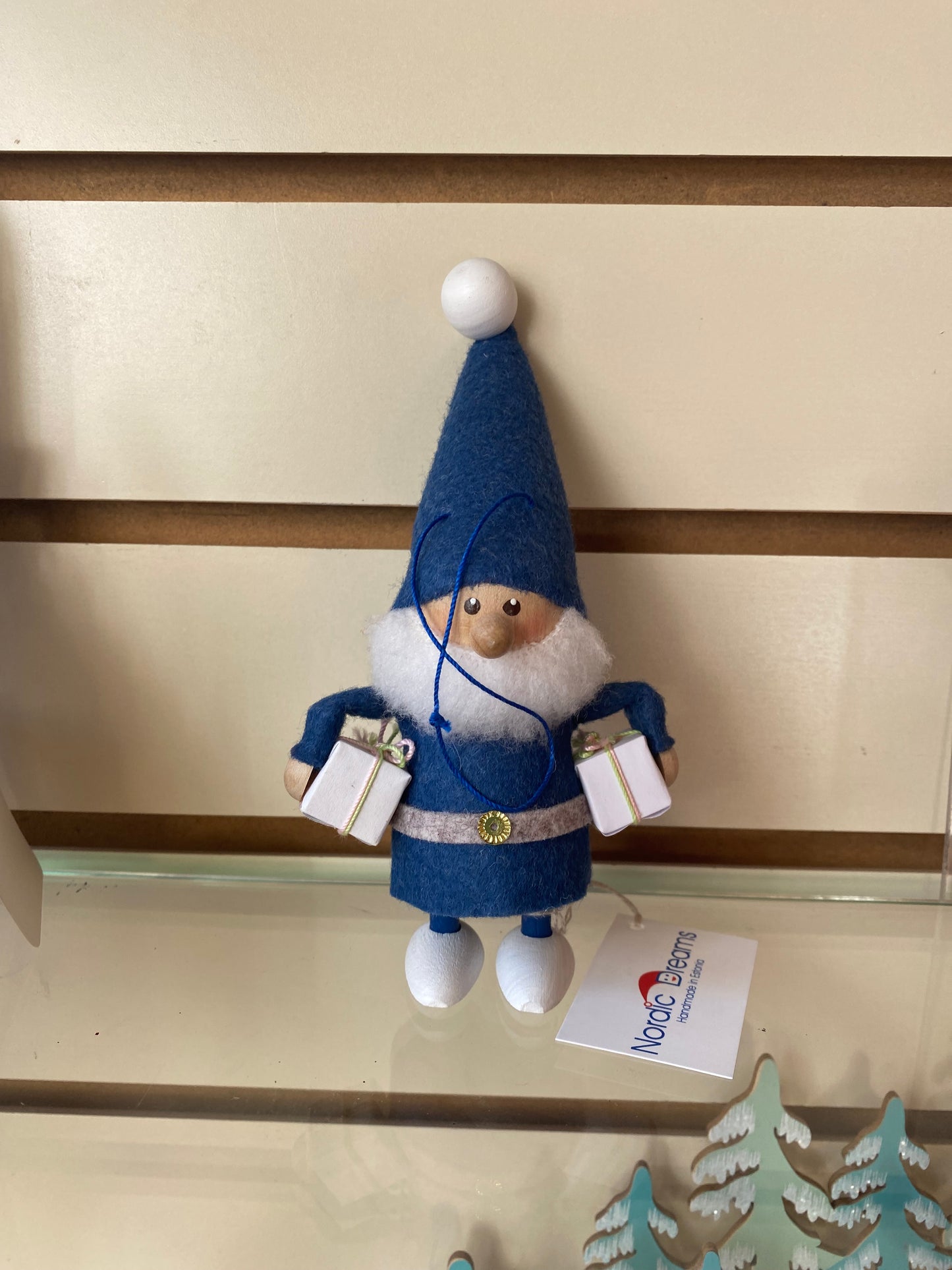 Blue Elf W/ Gift
