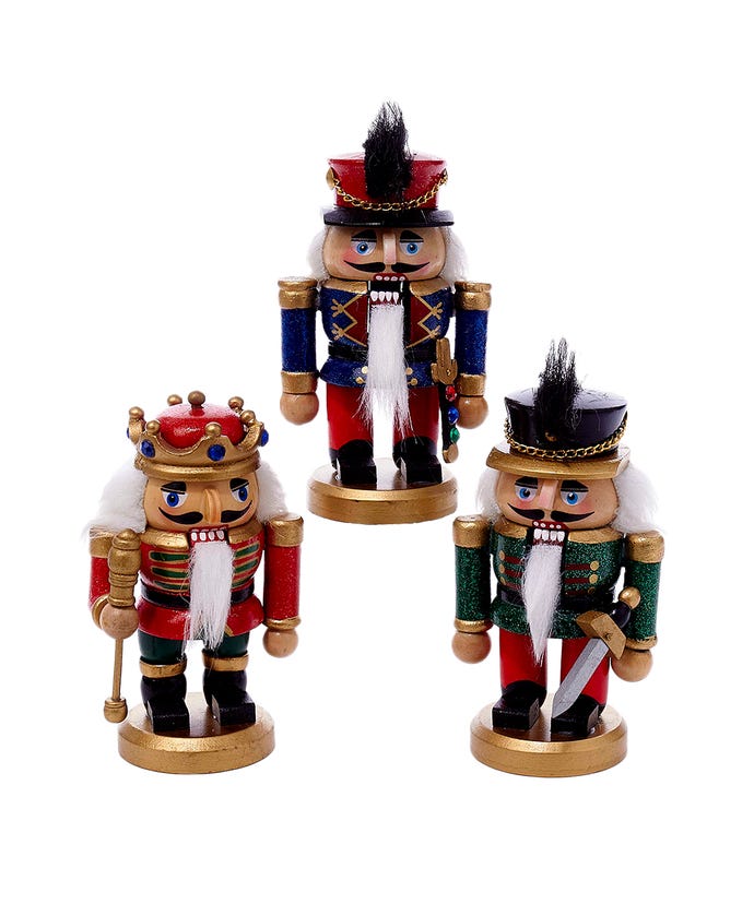 5" King Soldier Nutcrackers