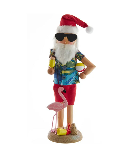 15.5" Beach Santa Nutcracker