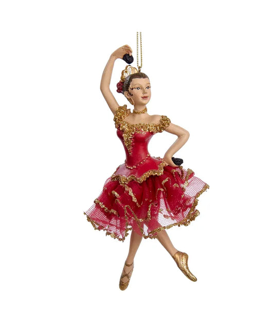 Nutcracker Suite Spanish Dancer Ornament