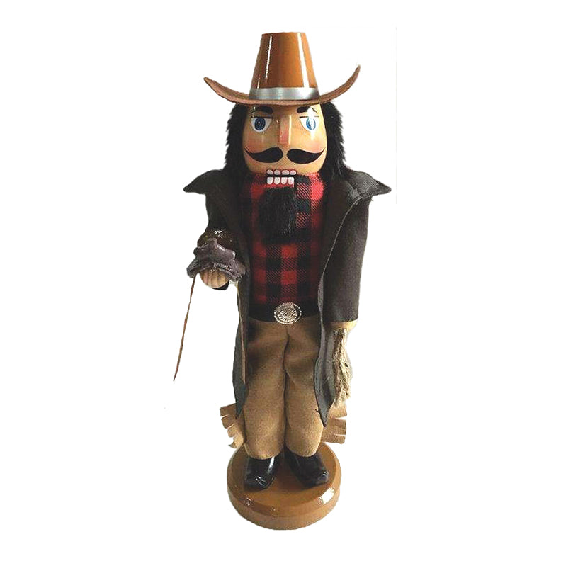 Leather Duster Cowboy Nutcracker