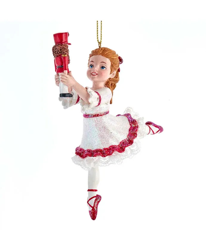 Nutcracker Suite Children's Clara With Nutcracker Ornament