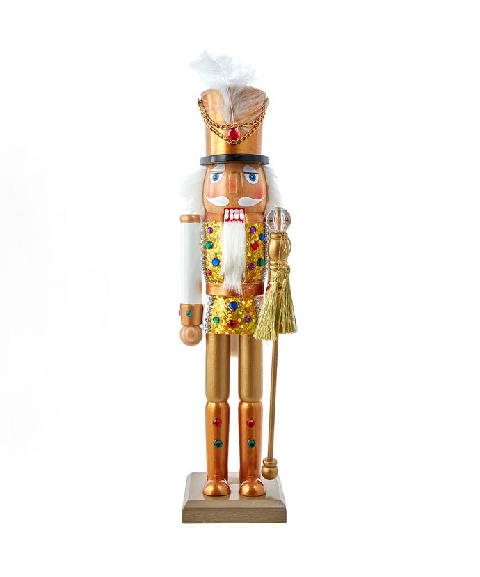 15" Jeweled Nutcracker King