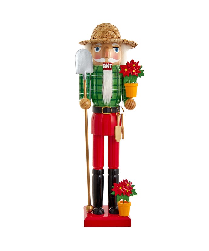 15" Gardener Nutcracker