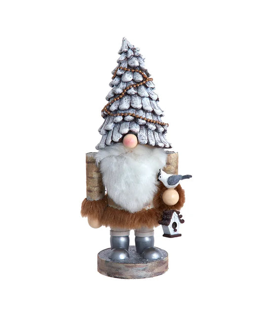 10" Rustic Glam Gnome Nutcracker