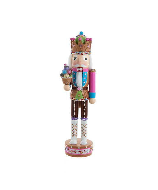 15" Ice Cream Nutcracker