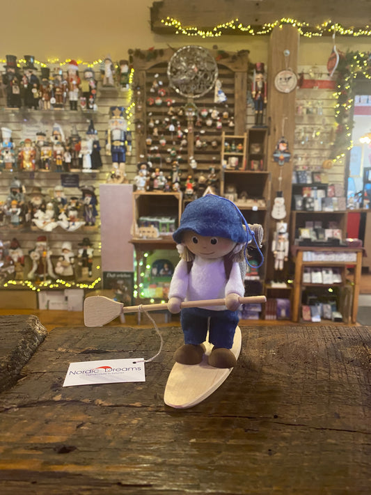 Boy or Girl on paddleboard