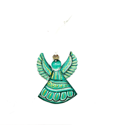 Green Angel Ornament